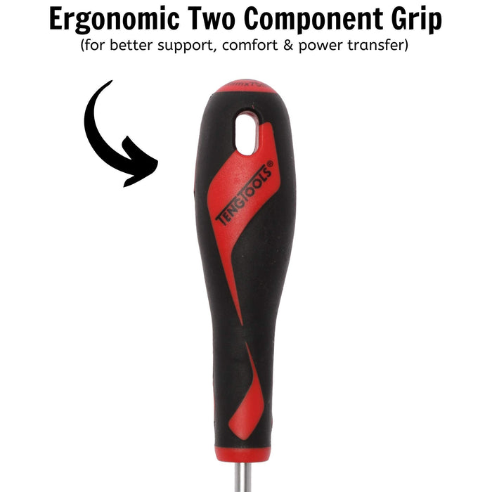 Teng Tools Flat Screwdriver 1.0 x 5.5 x 75mm S Teng Tools - Town Tools 