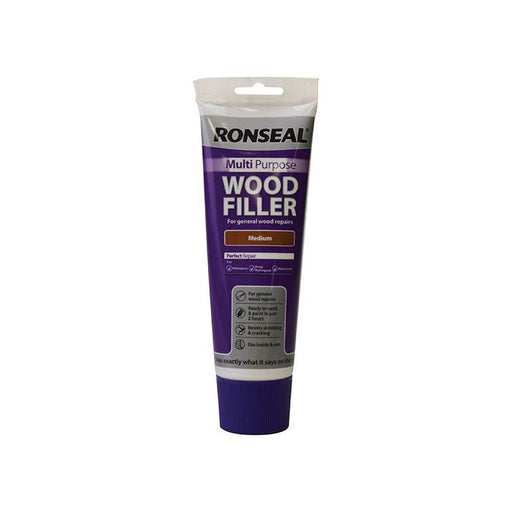 Ronseal Multipurpose Wood Filler Tube Medium 325g Ronseal - Town Tools