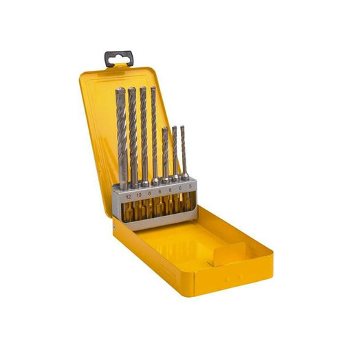 Dewalt Power Tools ELITE SDS+ Full Head Carbide 4 Cutter Drill Bit Set, 7 Piece DeWALT Power Tools - Town Tools