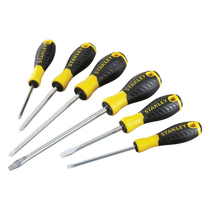 Stanley® Hand Tools 0-60-209 Essential Screwdriver Set, 6 Piece STANLEY® Hand Tools - Town Tools