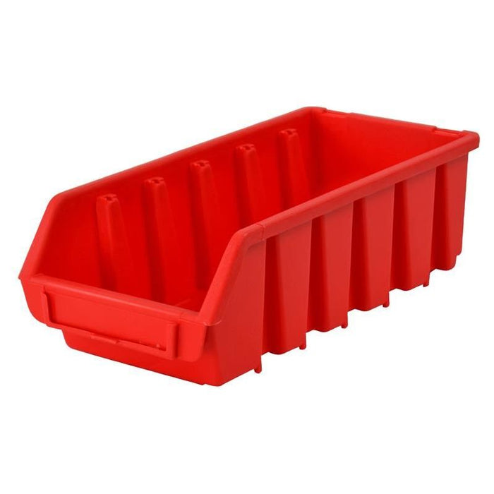 Faithfull Interlocking Storage Bin Size 2L Red 116 x 212 x 75mm Faithfull - Town Tools