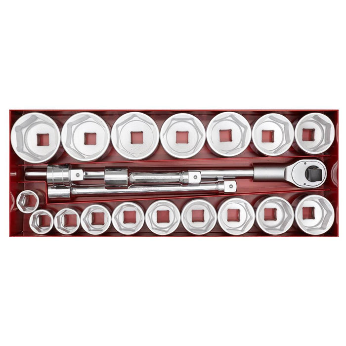 Sealey Premier Premier Socket Set 1"Sq Drive 22pc AK261 Sealey Premier - Town Tools 