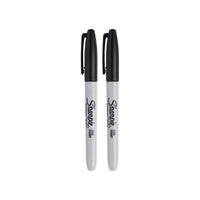 Sharpie® Fine Tip Permanent Marker Black (Pack 2)