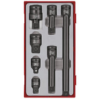 Teng Tools 1/2" Impact Socket Accessories Set DIN TT1 11 Pieces