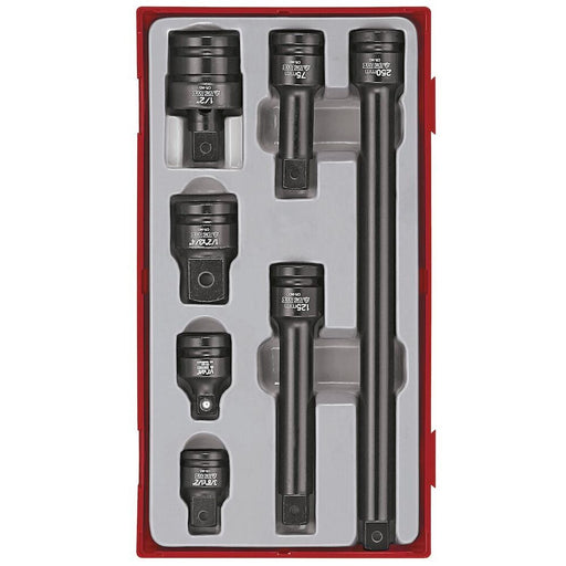 Teng Tools 1/2" Impact Socket Accessories Set DIN TT1 11 Pieces Teng Tools - Town Tools 