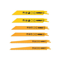 Dewalt Power Tools DT2444 Reciprocating Saw Blade Set, 6 Piece
