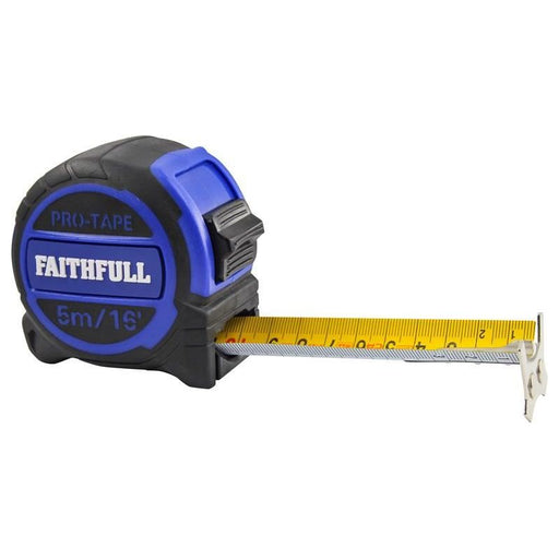 Faithfull Pro Tape Measure 5m/16ft (Width 32mm) Faithfull - Town Tools