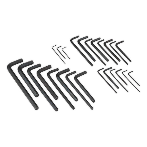 Sealey Hex Key Set 25pc S0465 Sealey - Town Tools 