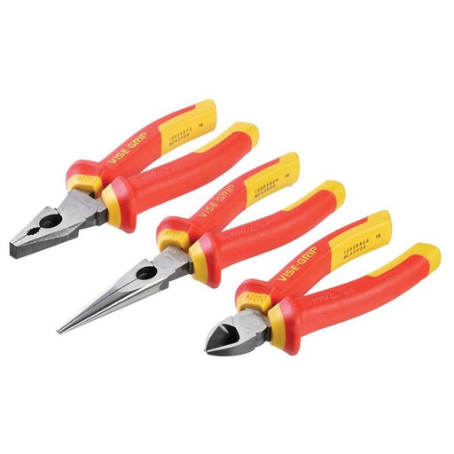Irwin® Vise-Grip® VDE 3pc Plier Set IRWIN® Vise-Grip® - Town Tools