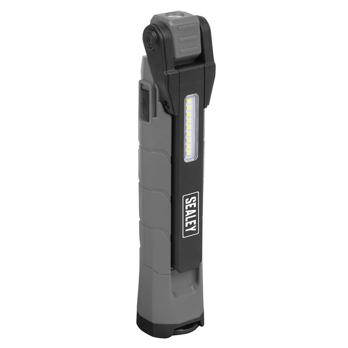 Sealey Rechargeable 360 Inspection Light 10W & 2 x 4W SMD LED - Grey LED3605GR Sealey - Town Tools 