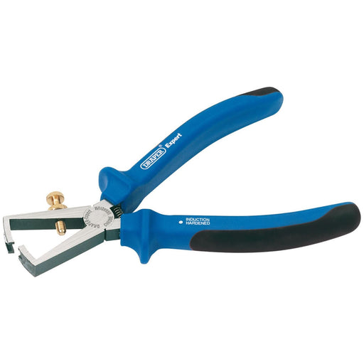 Draper Heavy Duty Soft Grip Wire Stripping Pliers, 150mm 68894 Draper - Town Tools 