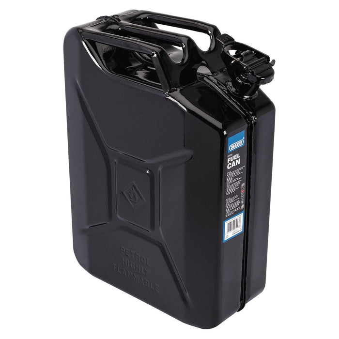 Draper Steel Fuel Can, 20L, Black 07257 Draper - Town Tools 