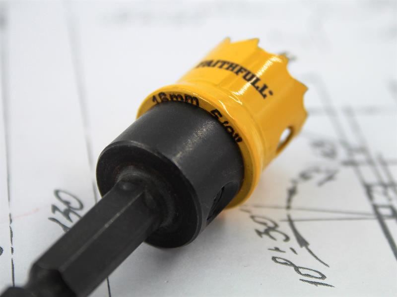 Faithfull Mini Holesaw 16mm Faithfull - Town Tools