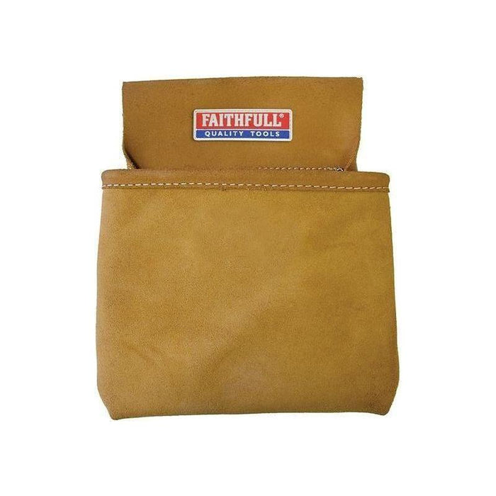 Faithfull Nail Pouch - Single Pocket Faithfull - Town Tools