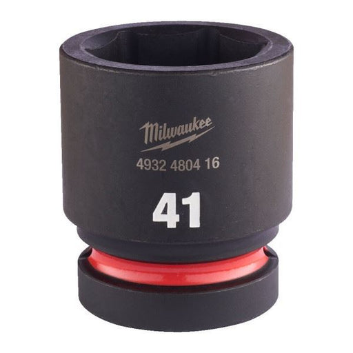 Milwaukee Shockwave Hex Socket 41 mm 1In. Std - 1Pc Milwaukee - Town Tools 