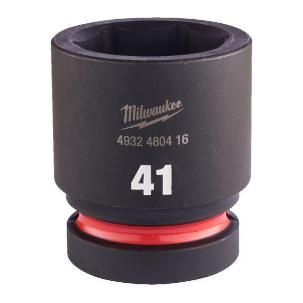 Milwaukee Shockwave Hex Socket 41 mm 1In. Std - 1Pc Milwaukee - Town Tools 