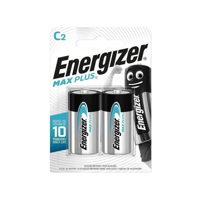 Energizer® MAX PLUS™ C Alkaline Batteries (Pack 2) Energizer® - Town Tools
