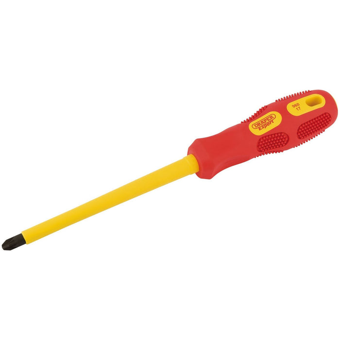 Draper VDE Approved Fully Insulated PZ TYPE Screwdriver, No.3 x 150mm (Display P Draper - Town Tools 