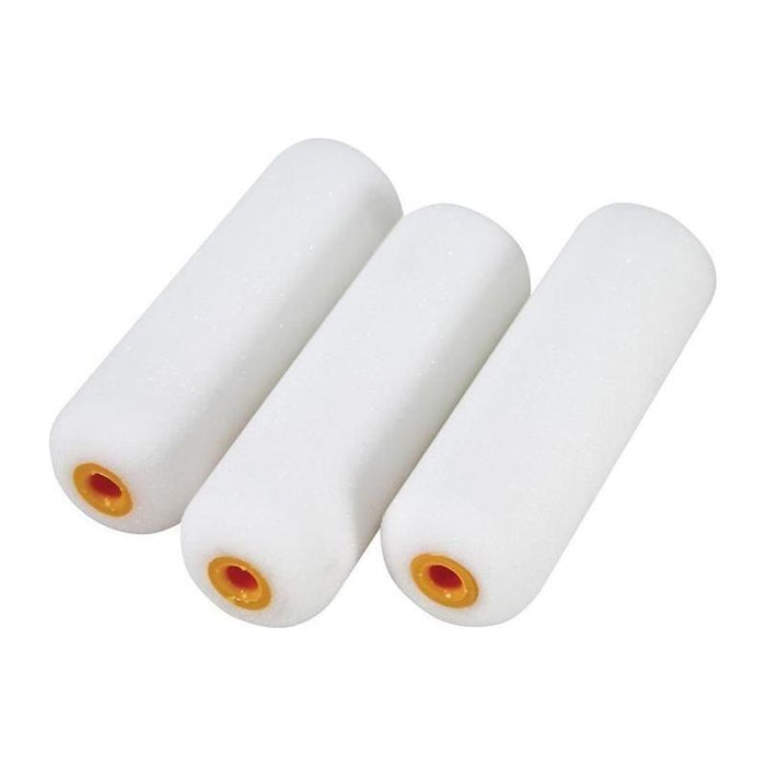 Faithfull Foam Mini Roller Refills 100mm (4in) Pack of 10 Faithfull - Town Tools