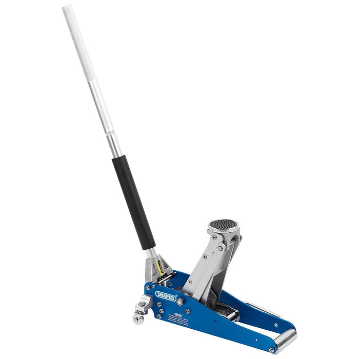 Draper Aluminium Low Profile Trolley Jack, 1.25 Tonne 31242 Draper - Town Tools 