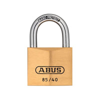 Abus Mechanical 85/40mm Brass Padlock
