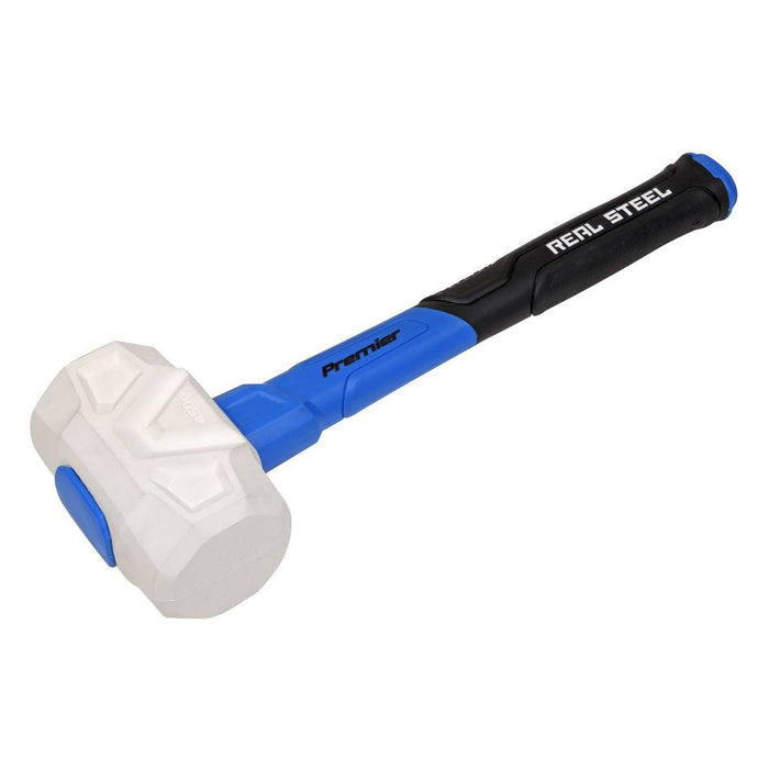 Sealey Rubber Mallet with Fibreglass Shaft 16oz RMG16 Sealey - Town Tools 