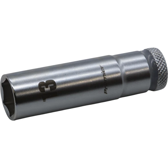 Sealey 3/8"Dr Walldrive Deep Socket 13mm (Cool Grey Coded Ring)