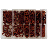 Connect Assorted Imperial Fibre Washers 610pc 31872