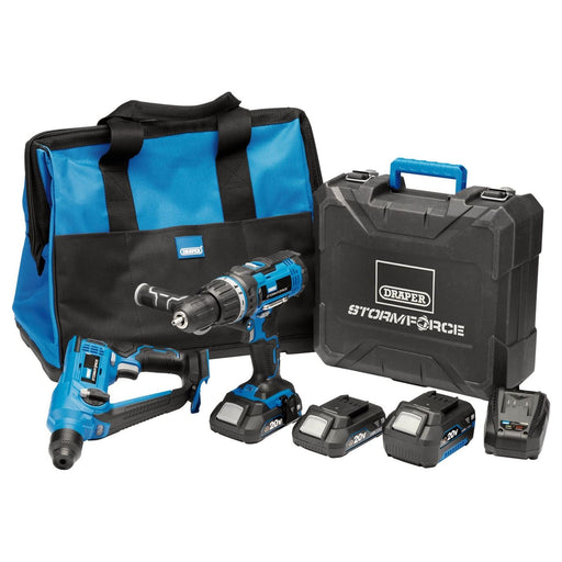 Draper Storm Force 20V Cordless Kit (7 Piece) 40429 Draper - Town Tools 