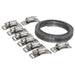 Sealey Hose Clip Set Self-Build 12.7mm Band Width JC972 Sealey - Town Tools 