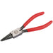 Draper Elora J1 Straight Internal Circlip Pliers with Dipped Handles, 8 - 25mm Draper - Town Tools 