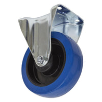 Sealey Castor Wheel Fixed Plate160mm SCW3160FP