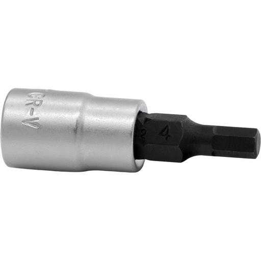 Sealey 1/4"Dr Hex Socket Bit H4 (Black Series)