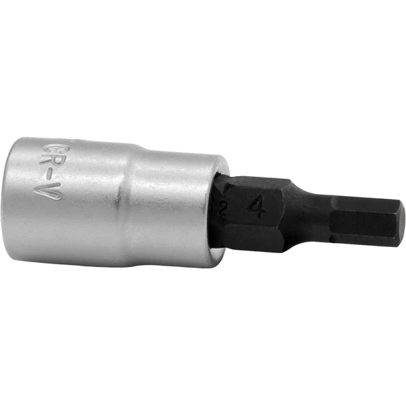 Sealey 1/4"Dr Hex Socket Bit H4 (Black Series)