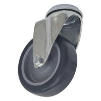 Sealey Castor Wheel Bolt Hole Swivel75mm SCW275SB