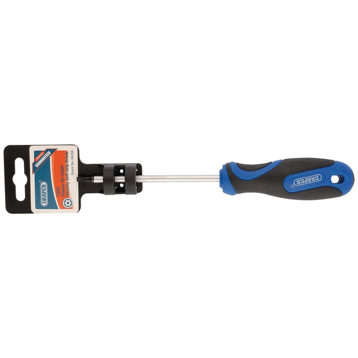 Draper TX-STAR Soft Grip Security Screwdriver, T20 34266 Draper - Town Tools 