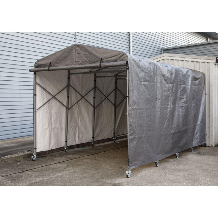 Sealey Extending Steel Garage Extension 2.5 x 4.5 x 2.5m FGE01 Sealey - Town Tools 