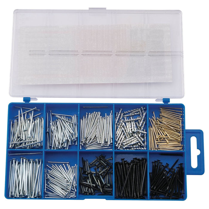 Draper Nail and Pin Assortment (485 Piece) 69042 Draper - Town Tools 