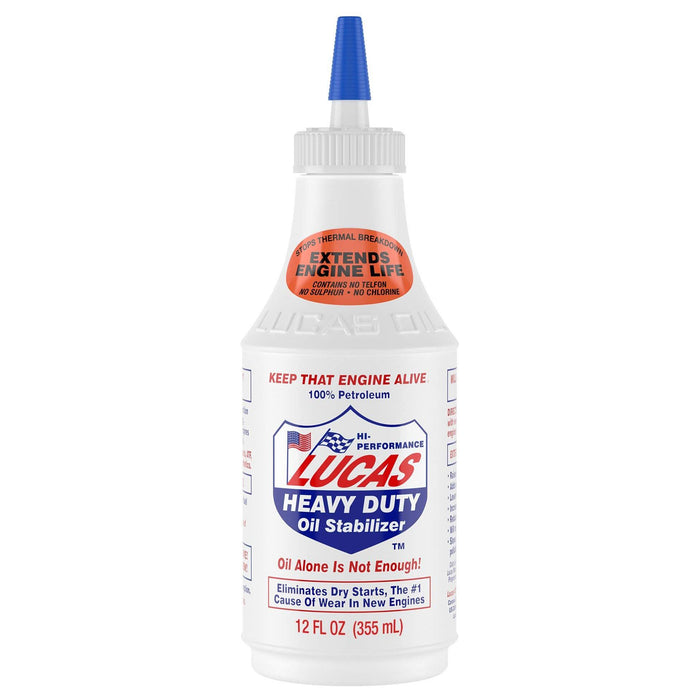 Lucas Oil Heavy Duty Oil Stabilizer 355Ml 40686 Lucas Oil Oil - Town Tools 