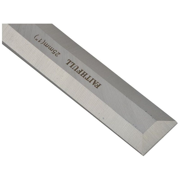 Faithfull Bevel Edge Chisel Blue Grip 25mm (1 in) Faithfull - Town Tools