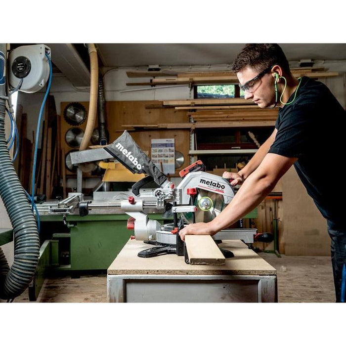 Metabo KGS 18 LTX BL 254 Brushless Mitre Saw 18V 1 x 4.0Ah Li-ion Metabo - Town Tools