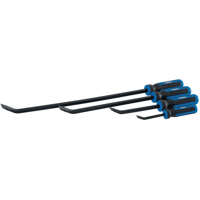 Draper 'Pound Thru' Soft Grip Pry Bar Set (4 Piece) - PB/SET/SG4