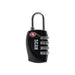 Scan Zinc Combination Padlock TSA Approved Scan - Town Tools