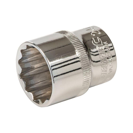 Silverline Socket 1/2" Drive 12pt Metric 24mm Silverline - Town Tools 
