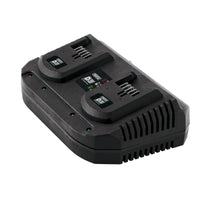 D20 20V Li-ion Fast Twin Battery Charger, 2 x 3.5A - D20TBCF
