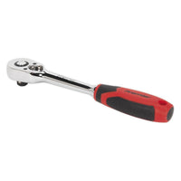 Sealey Ratchet Wrench 3/8"Sq Drive Pear-Head Flip Reverse AK8947