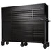 Draper Bunker 25 Drawer Combined Roller Cabinet and Tool Chest, 72", Black Draper - Town Tools