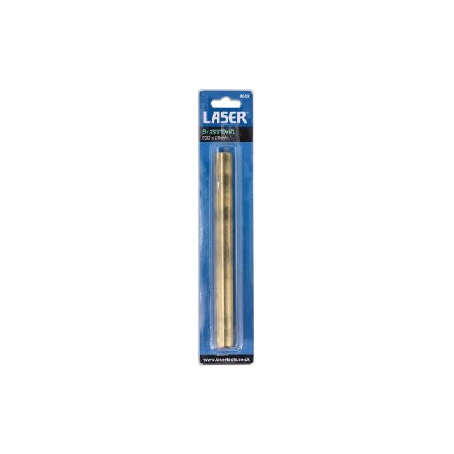 Laser Brass Drift 200mm x 20mm 8082 Laser - Town Tools 