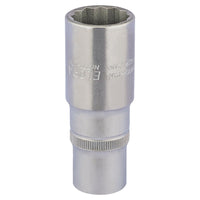 Draper Elora Deep Bi-Hexagon Socket, 1/2" Sq. Dr., 22mm 11936