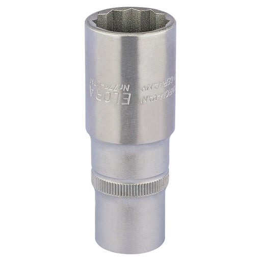 Draper Elora Deep Bi-Hexagon Socket, 1/2" Sq. Dr., 22mm 11936 Draper - Town Tools 